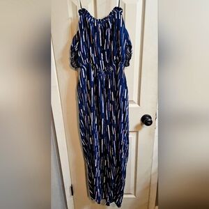 Lulus Strapless Cap Sleeve Jumpsuit